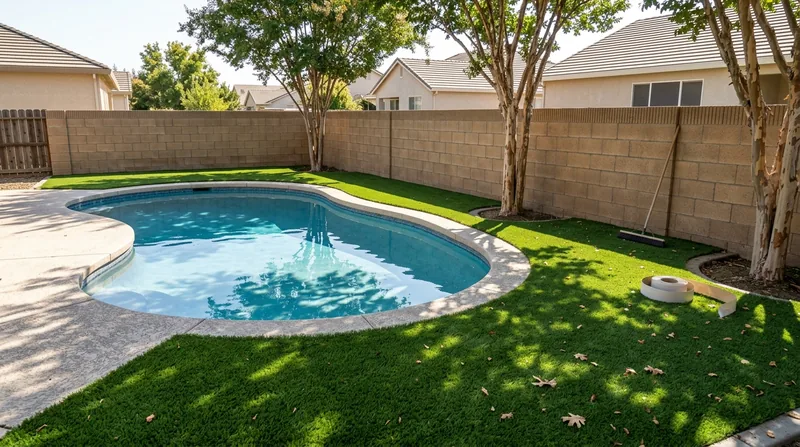 Pool Surround Turf Modesto